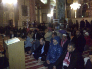  بالصور: الحركة الاسلامية في منطقة المركز تحيي لقائها الشهري في المسجد الأقصى